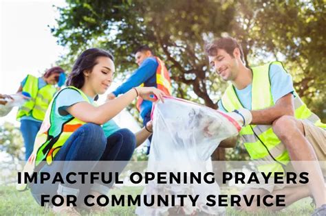 opening prayer for charity event|25 Impactful Opening Prayers for Community Service.